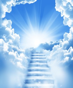 stairs-light prosperity and abundance